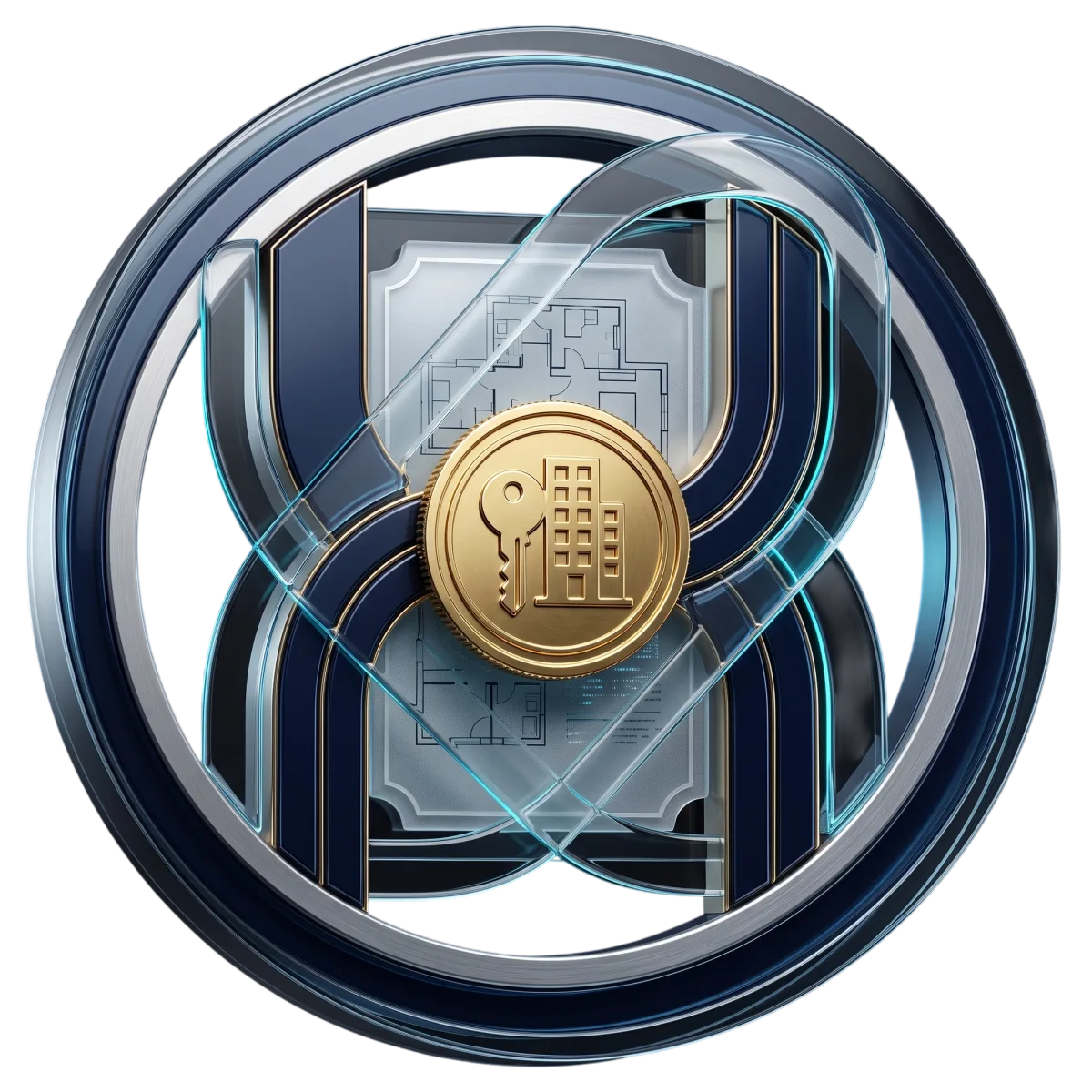 HUBCHANGE illustration of tokenized real-world assets